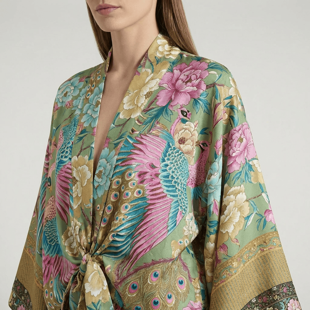 Ensemble Kimono Et Pantalon Femme