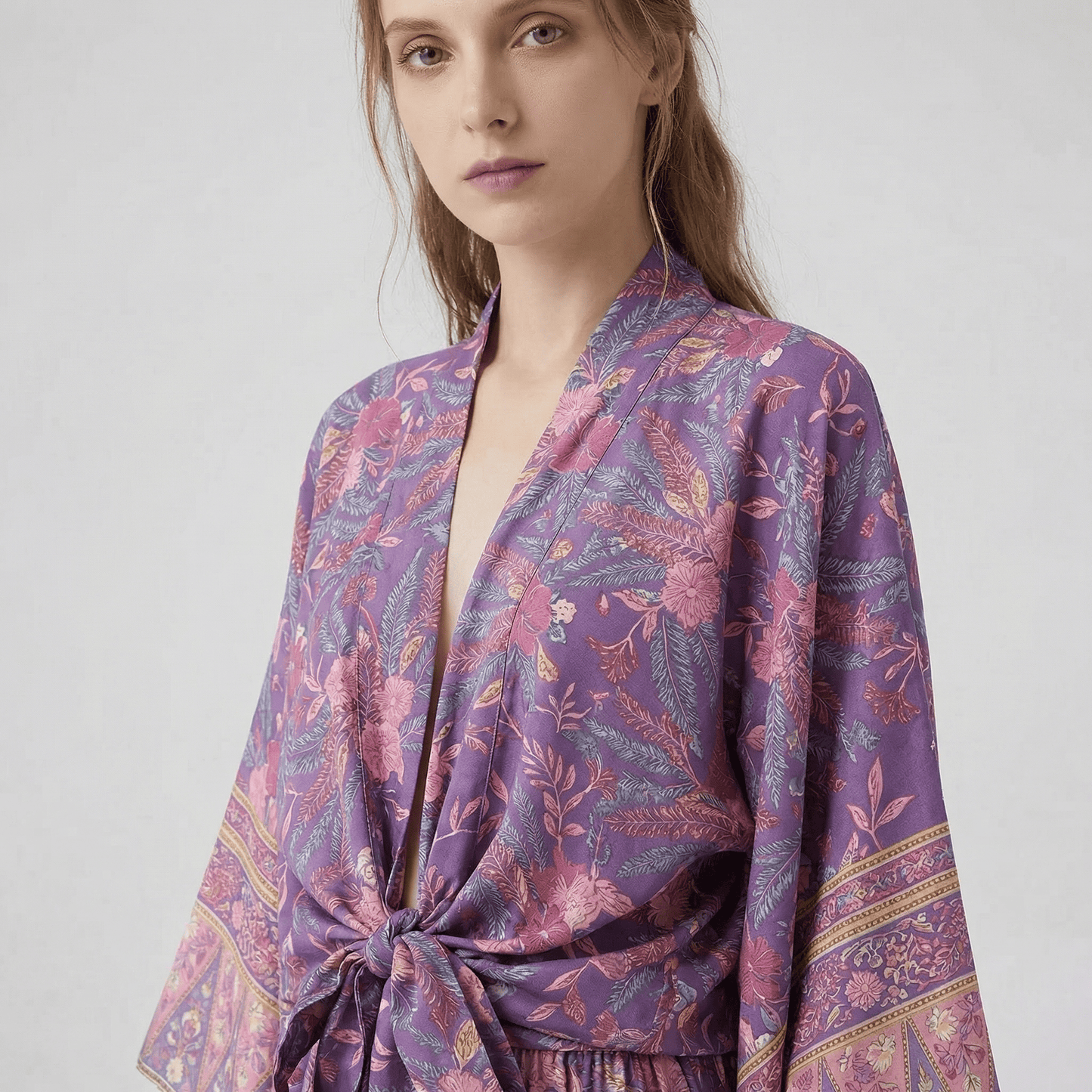 Ensemble Pantalon Et Kimono Femme