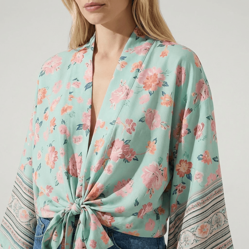Kimono Court Turquoise