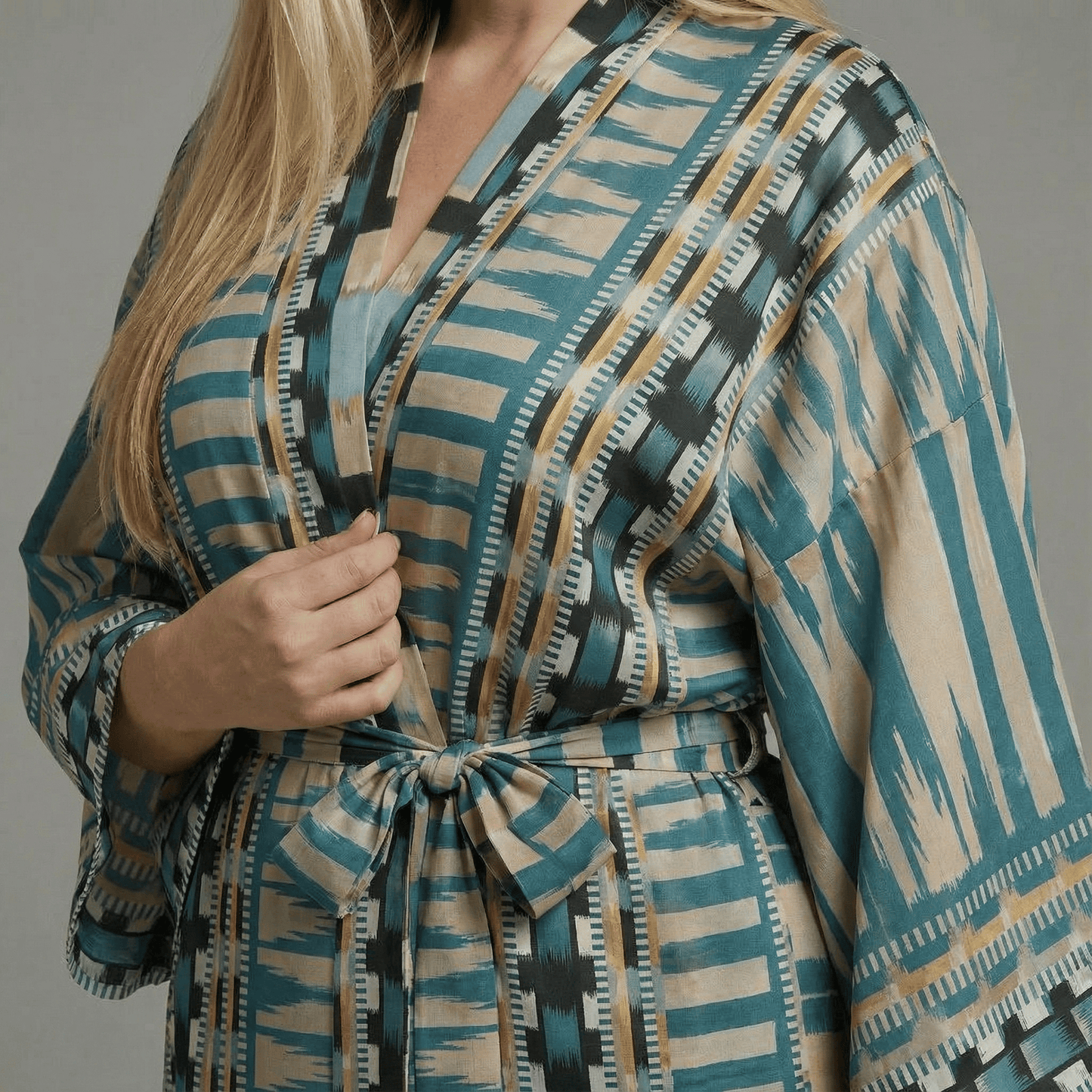 Kimono Long à Motifs