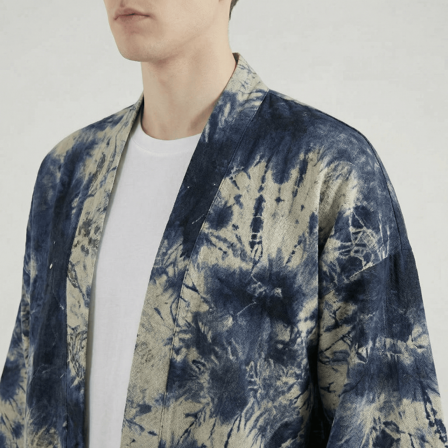 Vest Style Kimono Homme