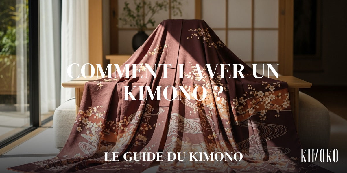 Comment laver un kimono ? — Le Guide du Kimono Image