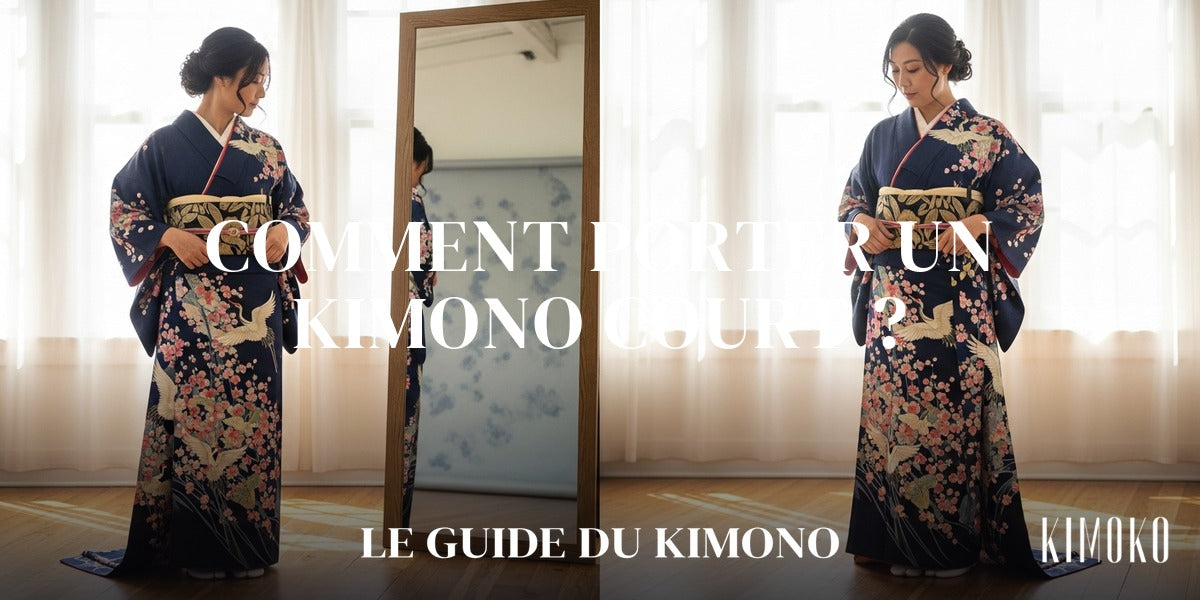 Comment porter un kimono court ? — Le Guide du Kimono Image