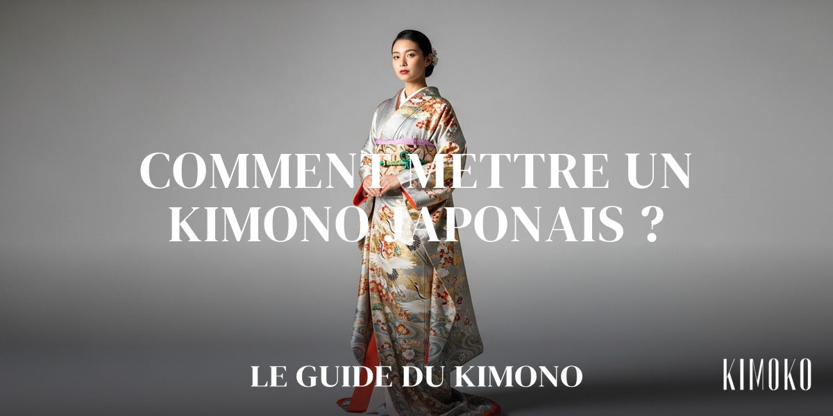 Comment mettre un kimono japonais ? — Le Guide du Kimono Image