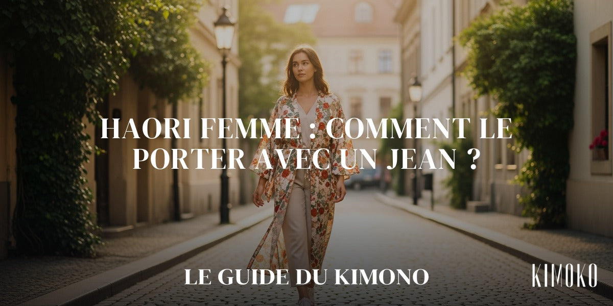 Haori femme : comment le porter avec un jean ? — guide complet par Sofia