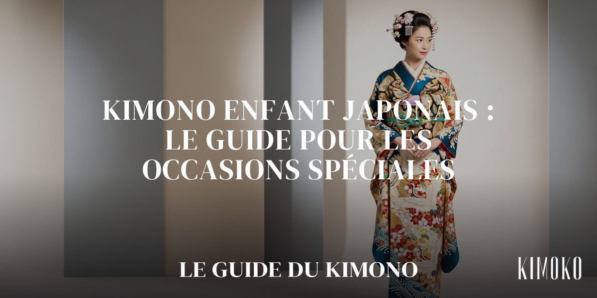 Kimono enfant japonais : le guide pour les occasions spéciales — guide complet par Sofia Image