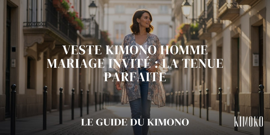 Veste kimono homme mariage invité : la tenue parfaite — guide complet par Sofia
