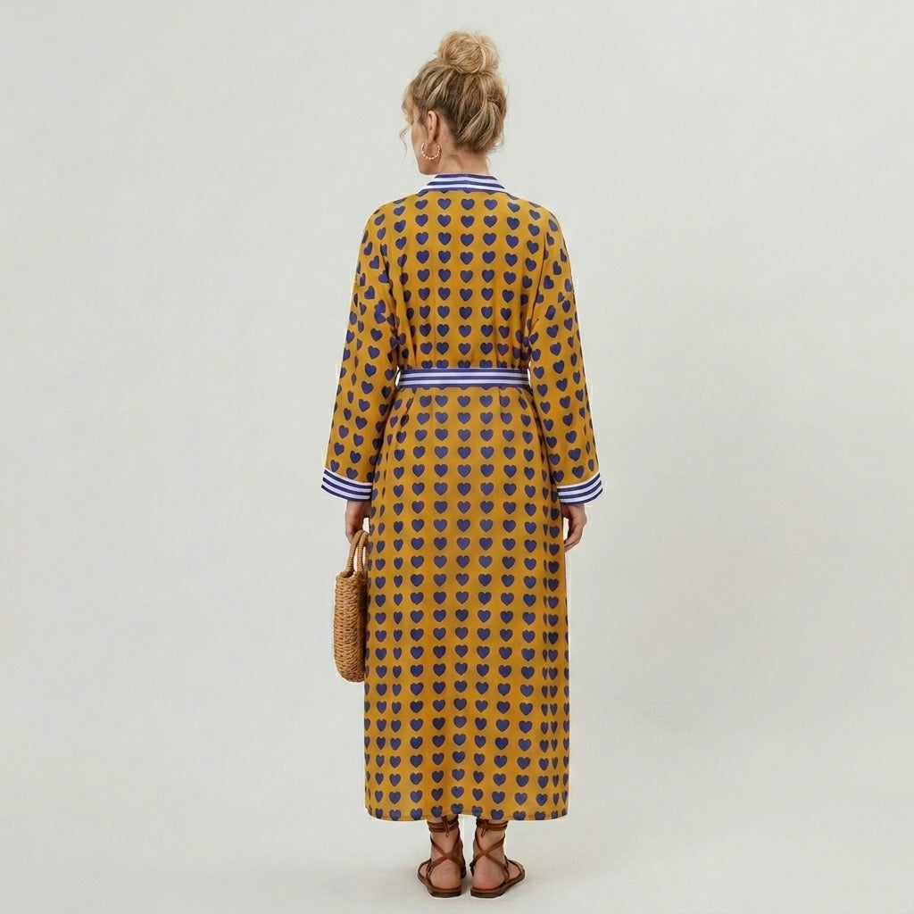Kimono Jaune Plage