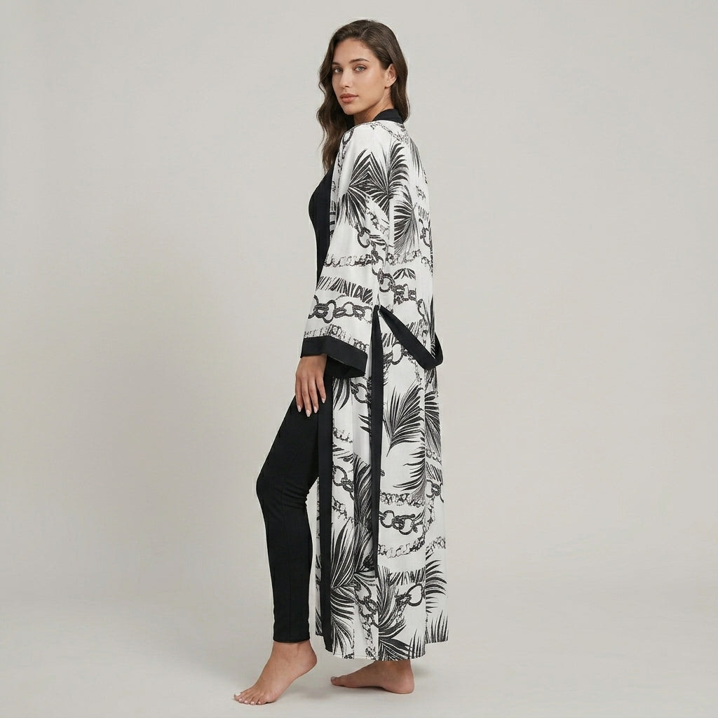 Kimono Plage Imprimé