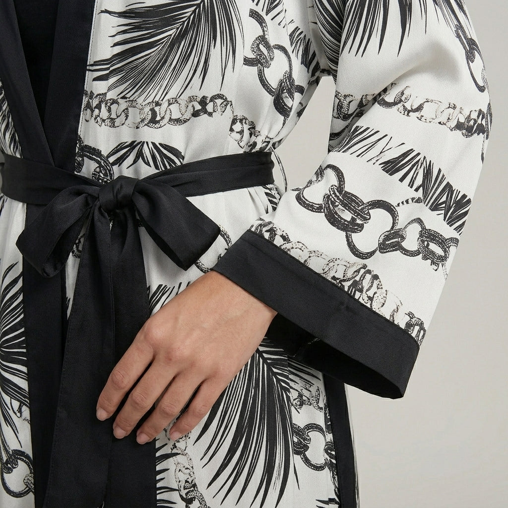 Kimono Plage Imprimé