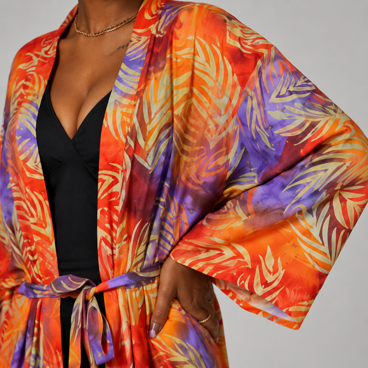 Kimono Femme Fleuri