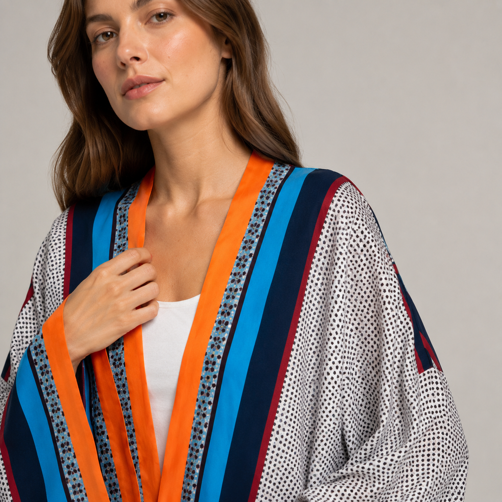 Kimono Ete Long Imprimé