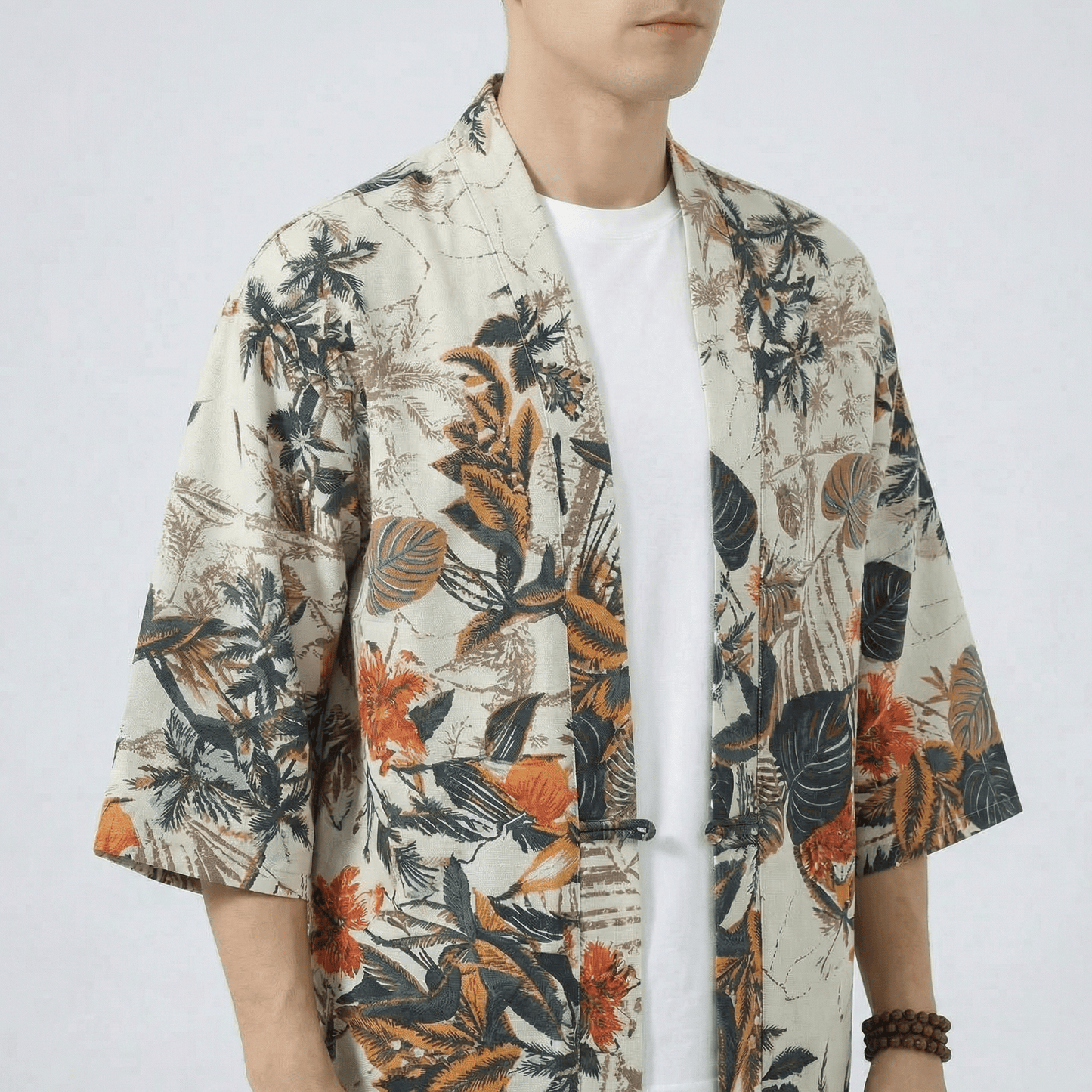 Cardigan Style Kimono Homme