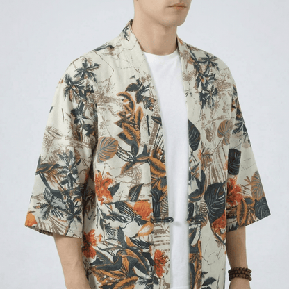 Cardigan Style Kimono Homme