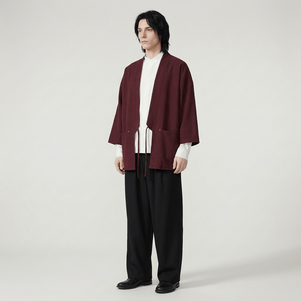 Chemise Facon Kimono Homme