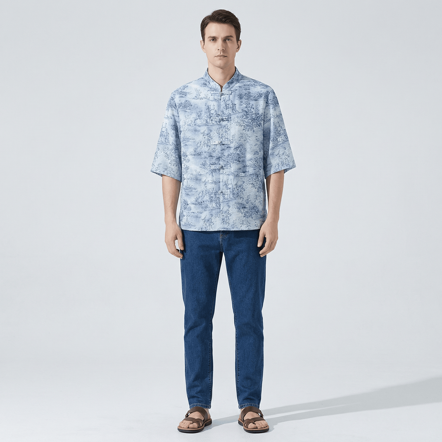 Chemise Imprimé Kimono