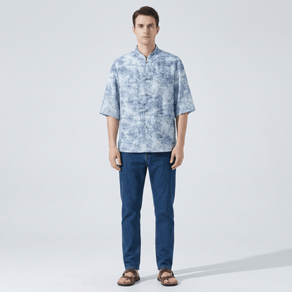 Chemise Imprimé Kimono