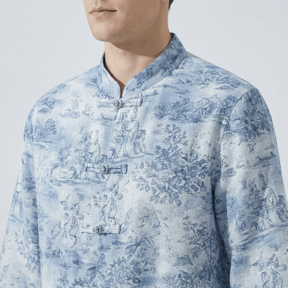 Chemise Imprimé Kimono