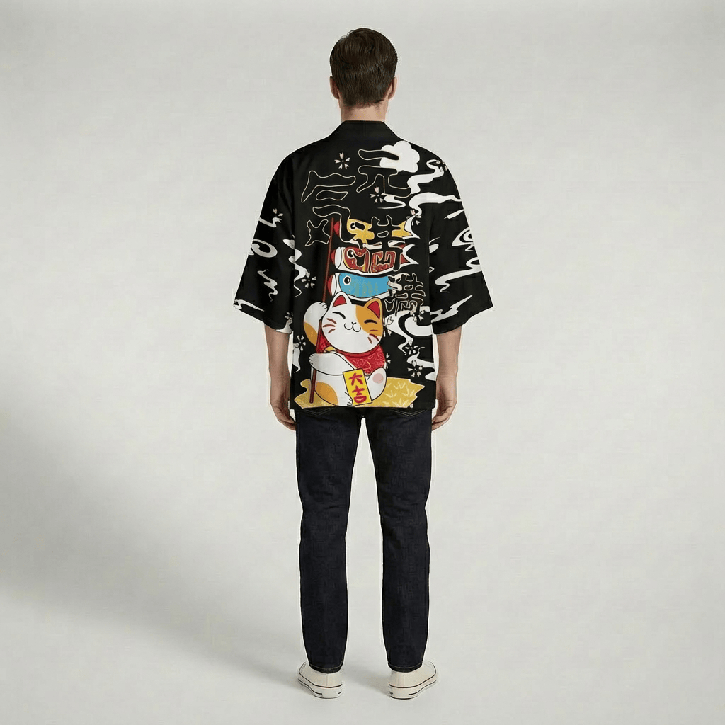Chemise Kimono Homme Japonais