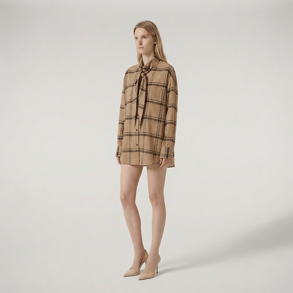 Chemise Style Kimono Femme