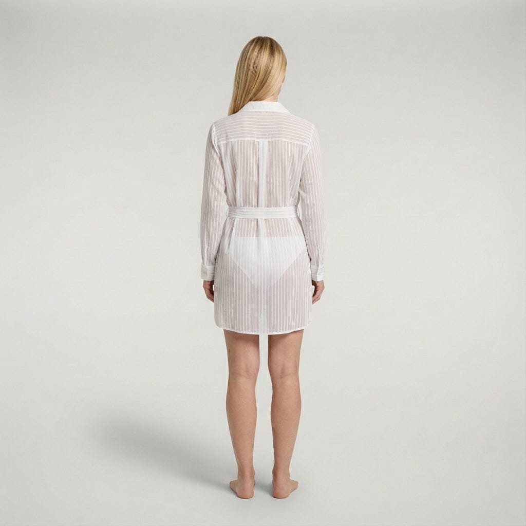 Chemise Tunique Kimono de Plage Femme