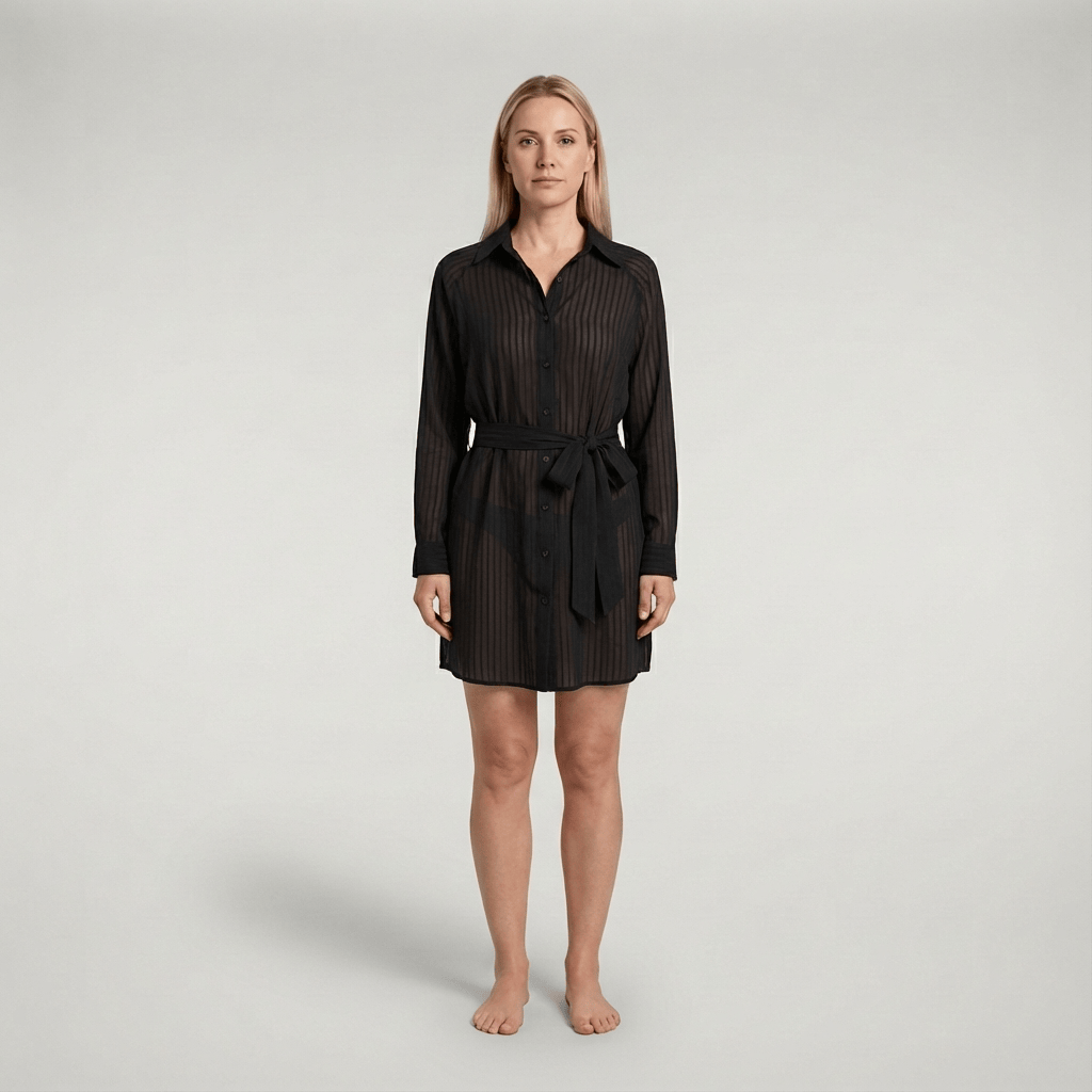 Chemise Tunique Kimono de Plage Femme