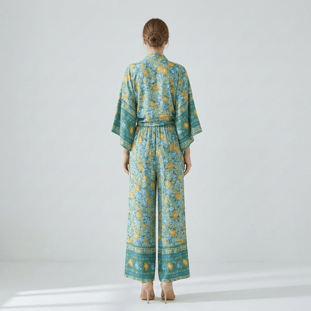 Ensemble Kimono Femme Fleuri