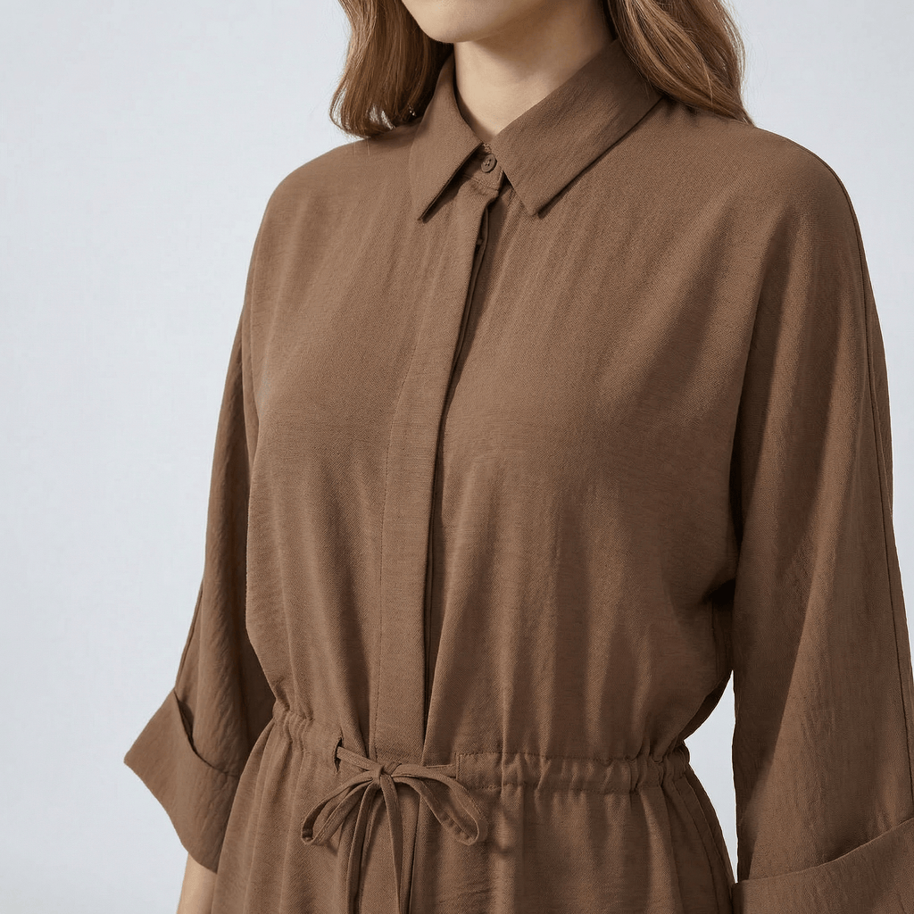 Ensemble Kimono Marron