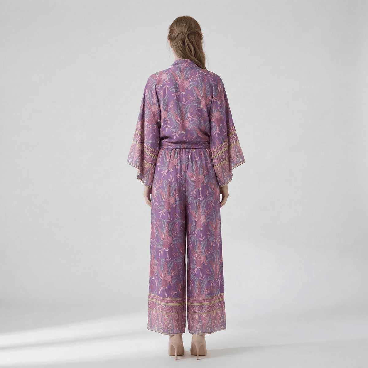 Ensemble Pantalon Et Kimono Femme