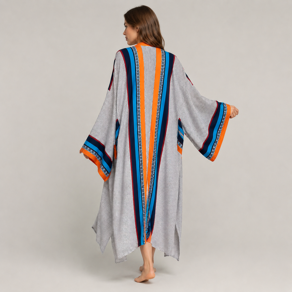 Kimono Ete Long Imprimé