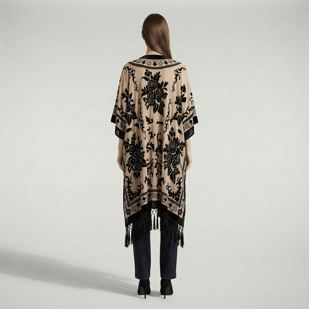 Femmes Châle Long Kimono Cardigan