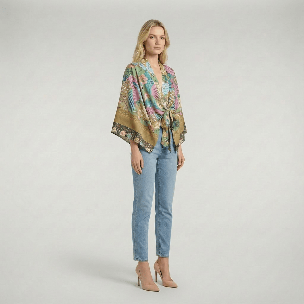 Floral Kimono Top