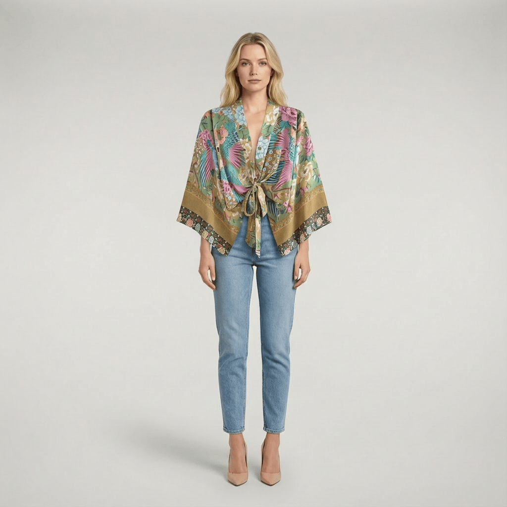 Floral Kimono Top