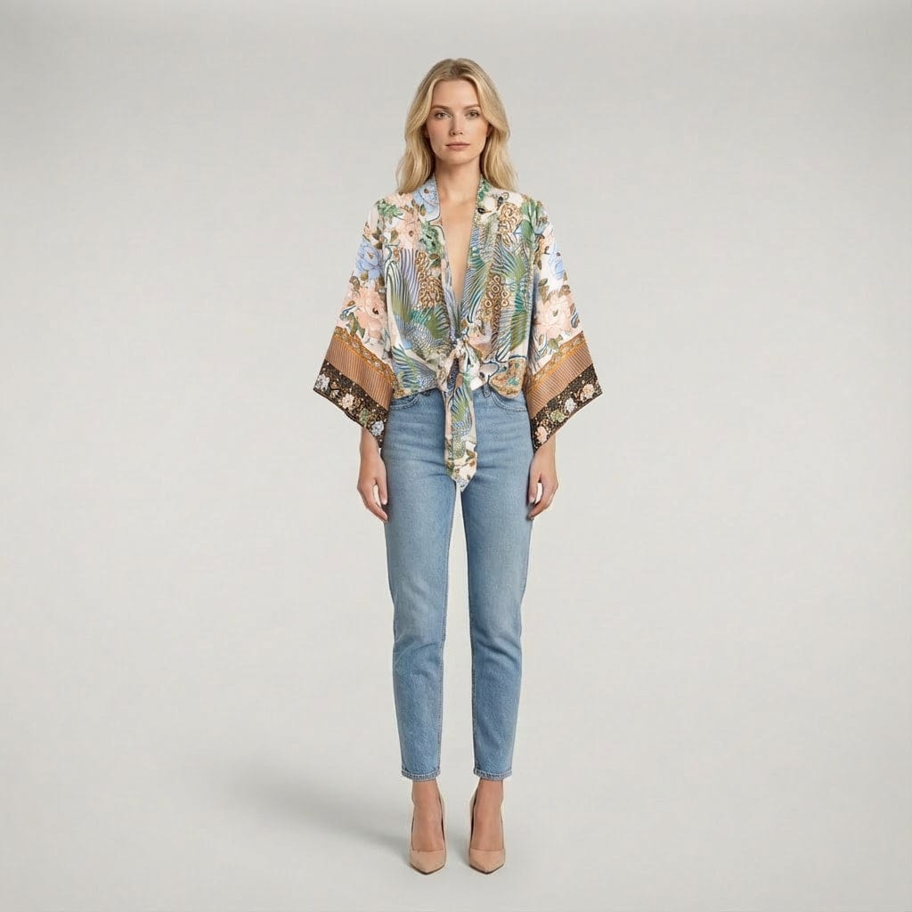 Floral Kimono Top