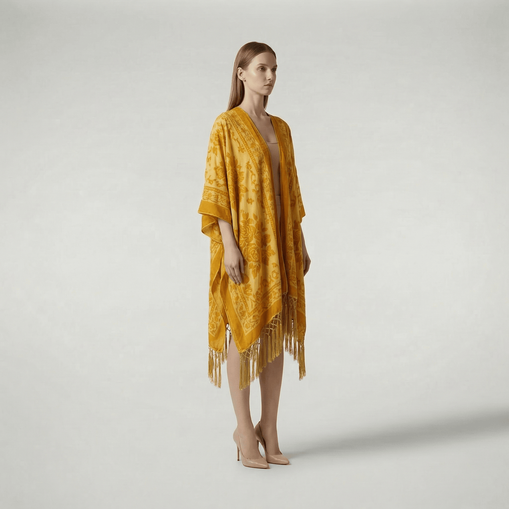 Gilet De Plage Kimono Femme