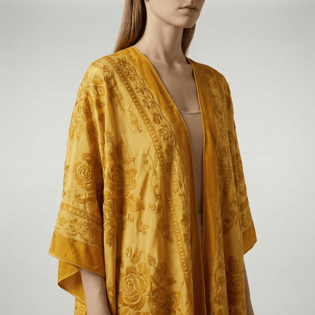 Gilet De Plage Kimono Femme