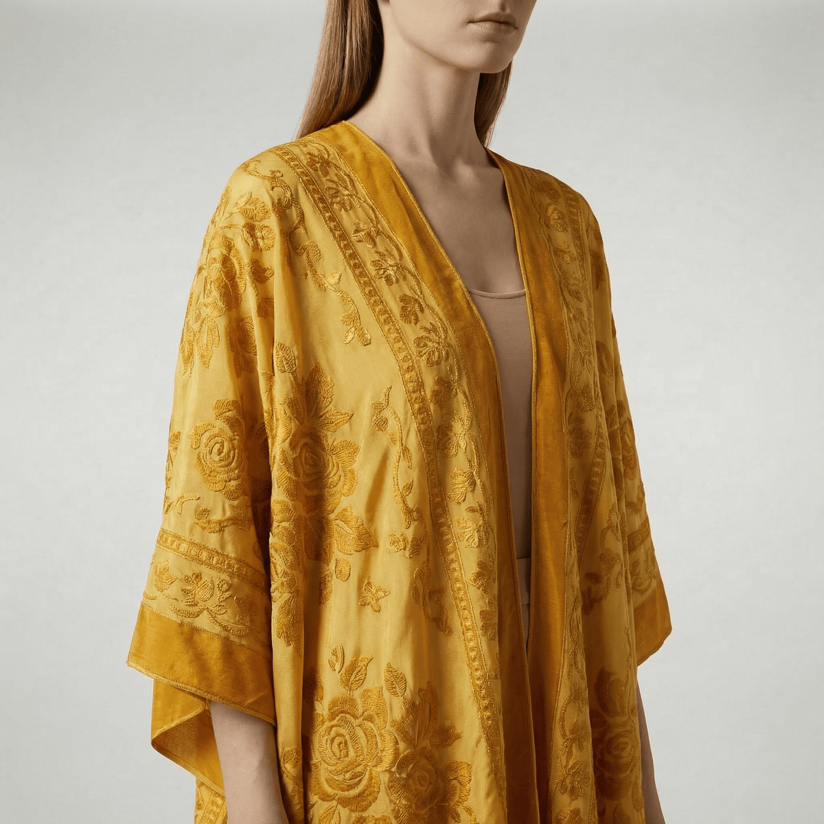 Gilet De Plage Kimono Femme