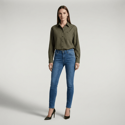 Kimono Chemise Japonaise Verte