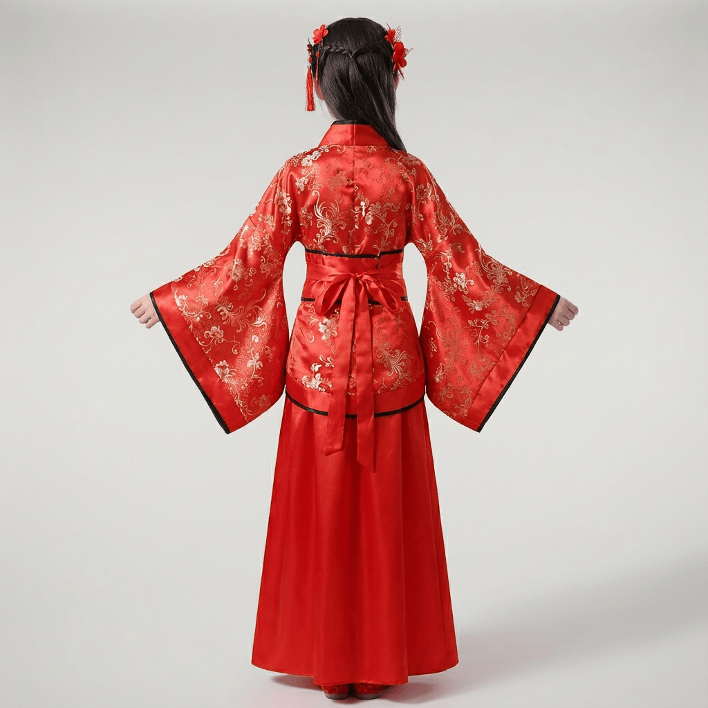 Kimono Chinois Rouge