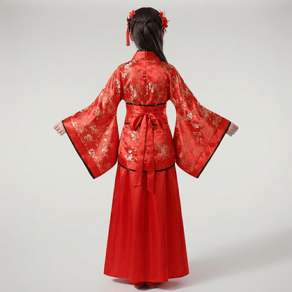 Kimono Chinois Rouge