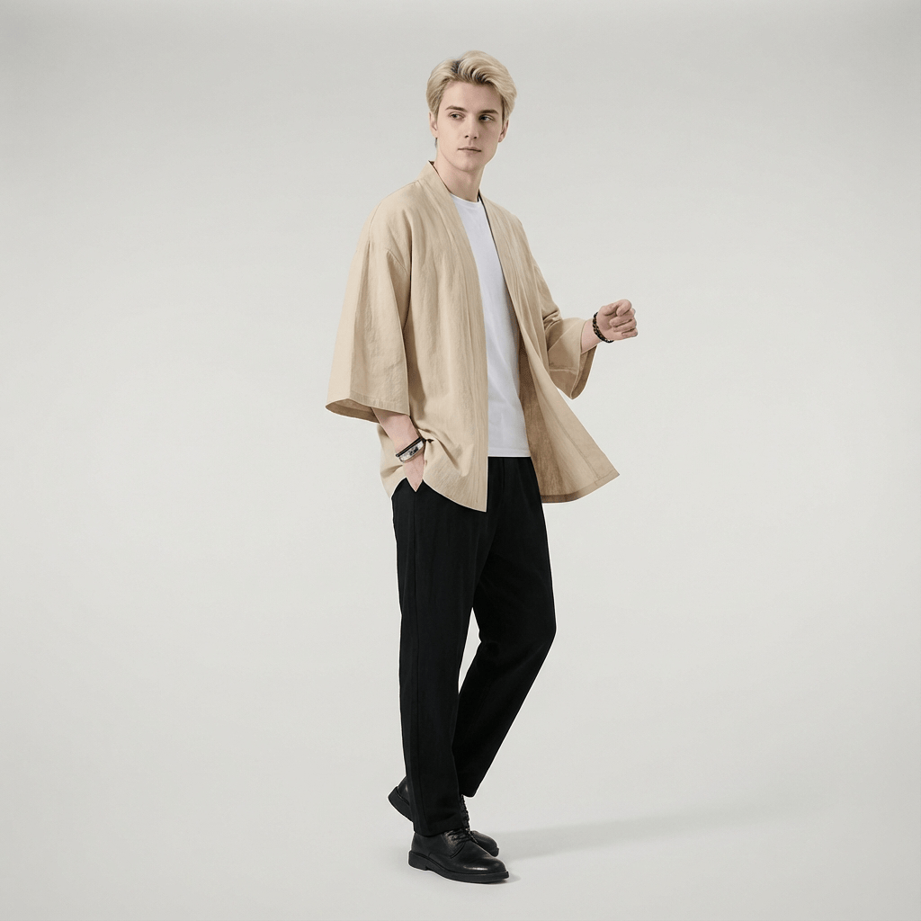 Kimono Coton Leger Pour Homme