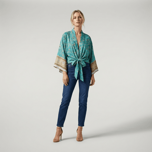 Kimono Court Femme Chic