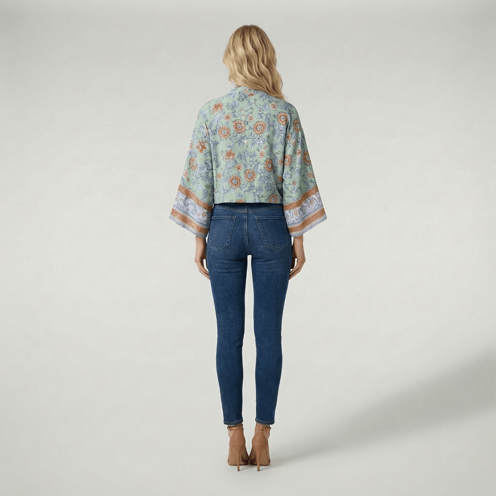 Kimono Court Léger Bohème