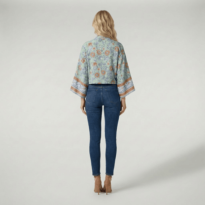 Kimono Court Léger Bohème