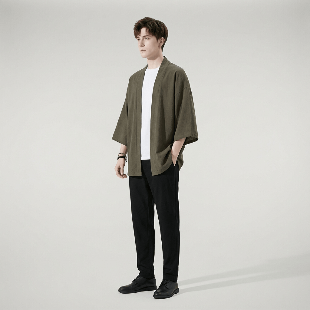 Kimono Court Pour Homme