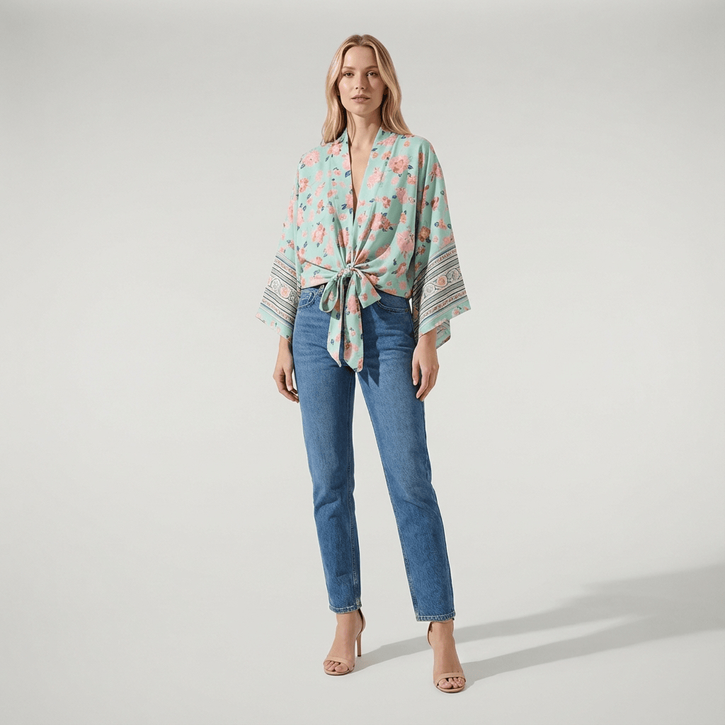 Kimono Court Turquoise