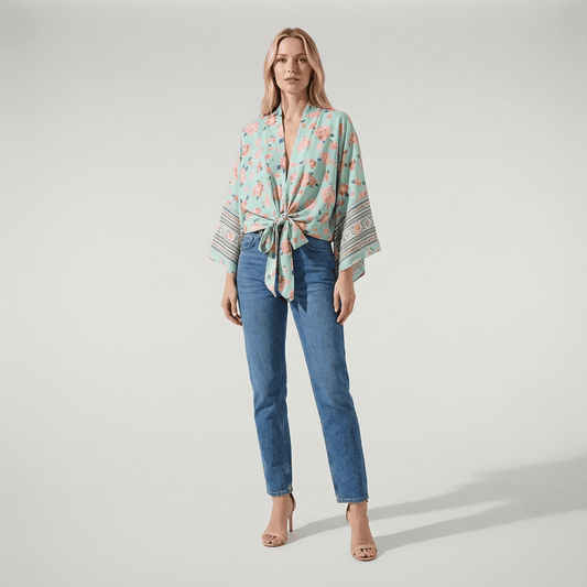 Kimono Court Turquoise