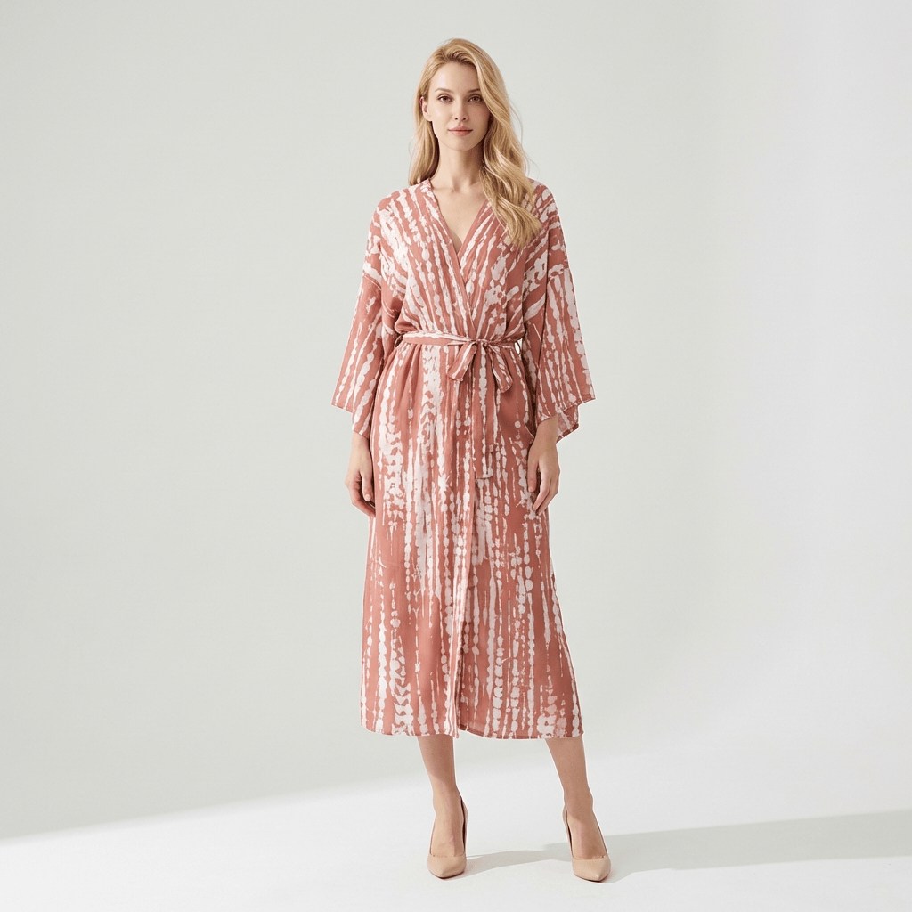 Kimono De Plage Long Femme