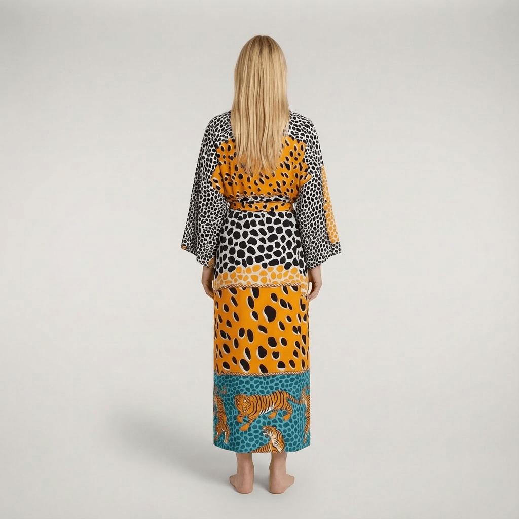 Kimono Femme Motif Tigre