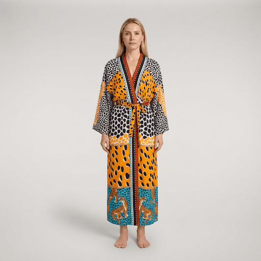 Kimono Femme Motif Tigre